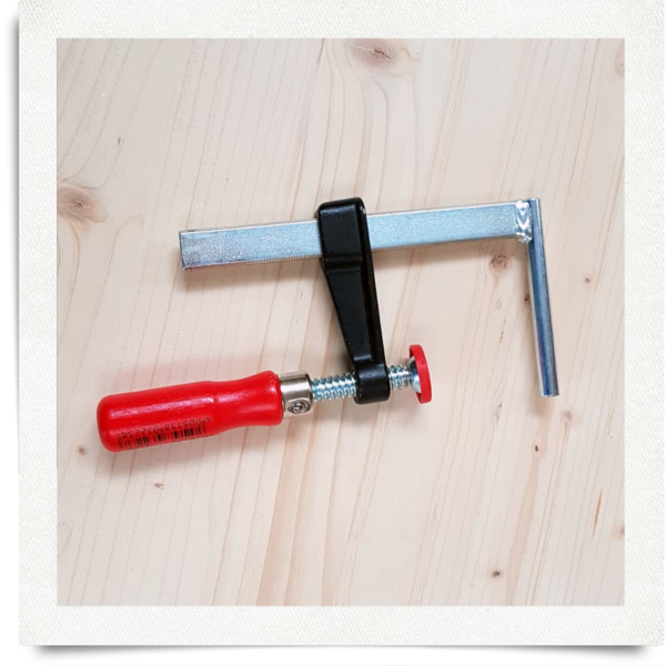 Special table clamp for Salzburg flake masters and hand mills