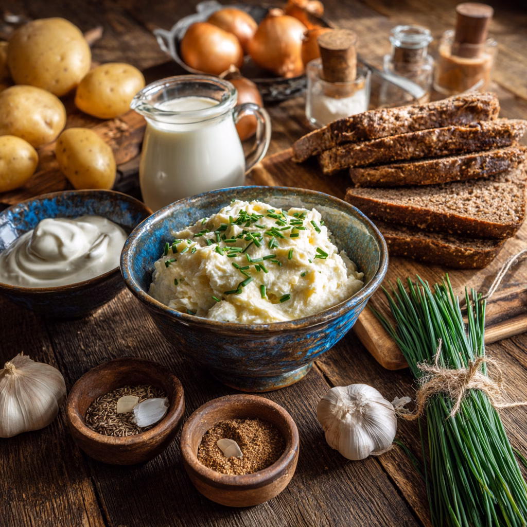Potato cheese spread