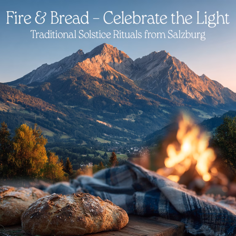 Celebrate the summer solstice in Salzburg with fire, homemade bread and traditional grain milling
