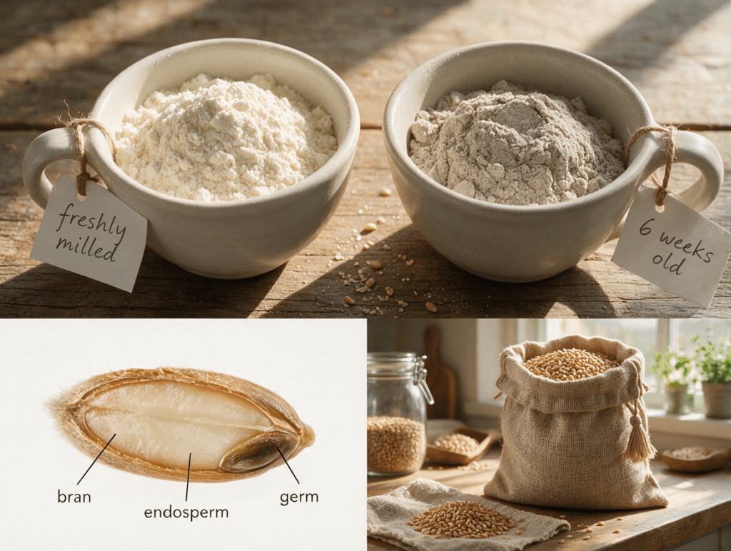 Why Store-Bought Whole Wheat Flour Turns Bitter