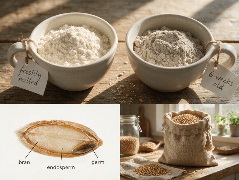 Why Store-Bought Whole Wheat Flour Turns Bitter
